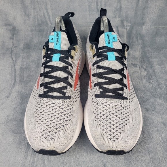 Brooks Revel 4 Gray/Red Road Running Shoes Men\'s Size 9 main image 5